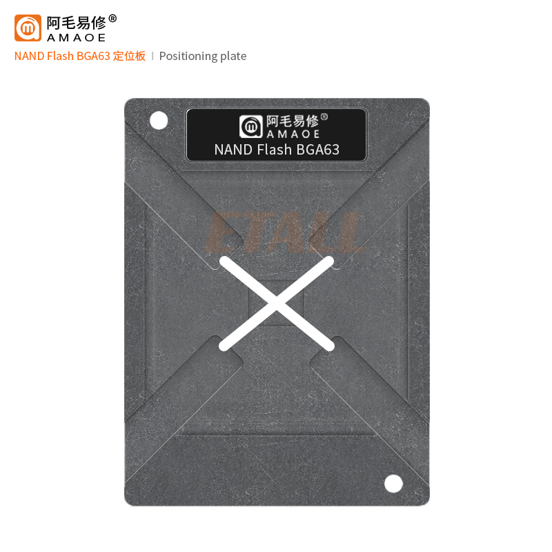 Amaoe BGA63 Reballing Stencil  - Tasmota Flash Tool avaliação e preço