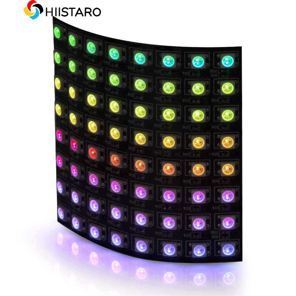 WS2812 LED 5050 RGB 8x8 64 Bit - Rgb Led Matrix 8X8 avaliação e preço