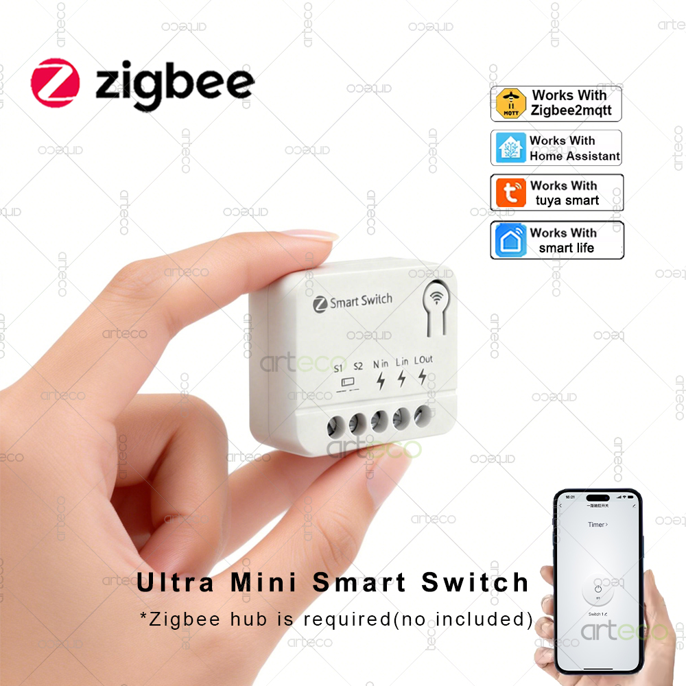 Zigbee Mini Breaker DIY Smart  - Diy Home Automation Controller avaliação e preço