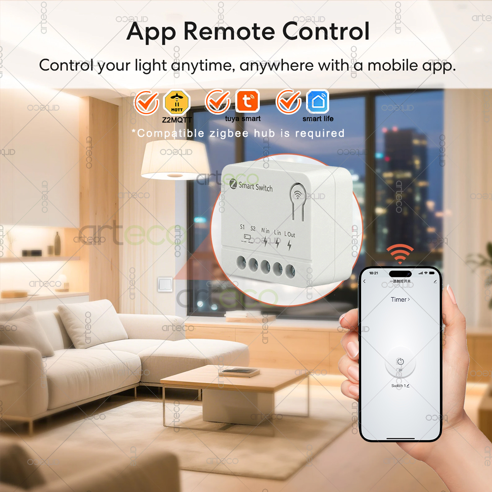 Zigbee Mini Breaker DIY Smart  - Diy Home Automation Controller avaliação e preço