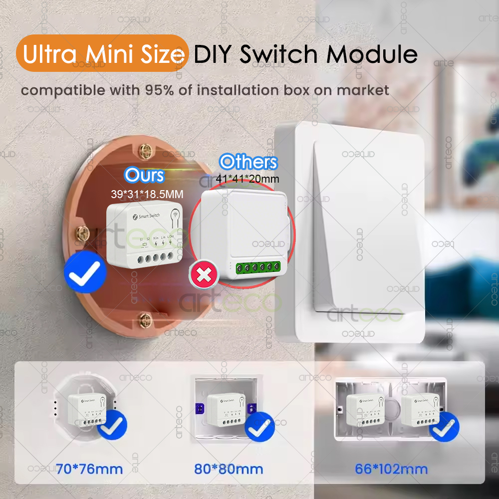 10A Zigbee Mini Smart Switch M - Diy Home Automation Controller avaliação e preço