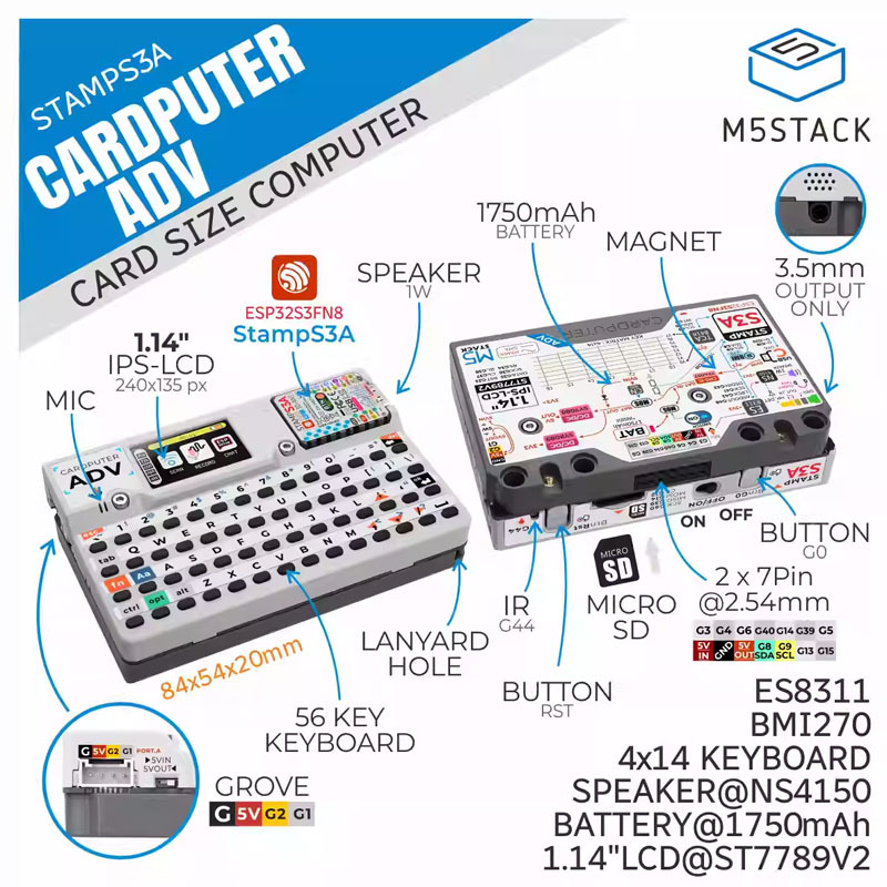 M5Stack Cardputer Adv Programm - Iot Diy Home Automation avaliação e preço