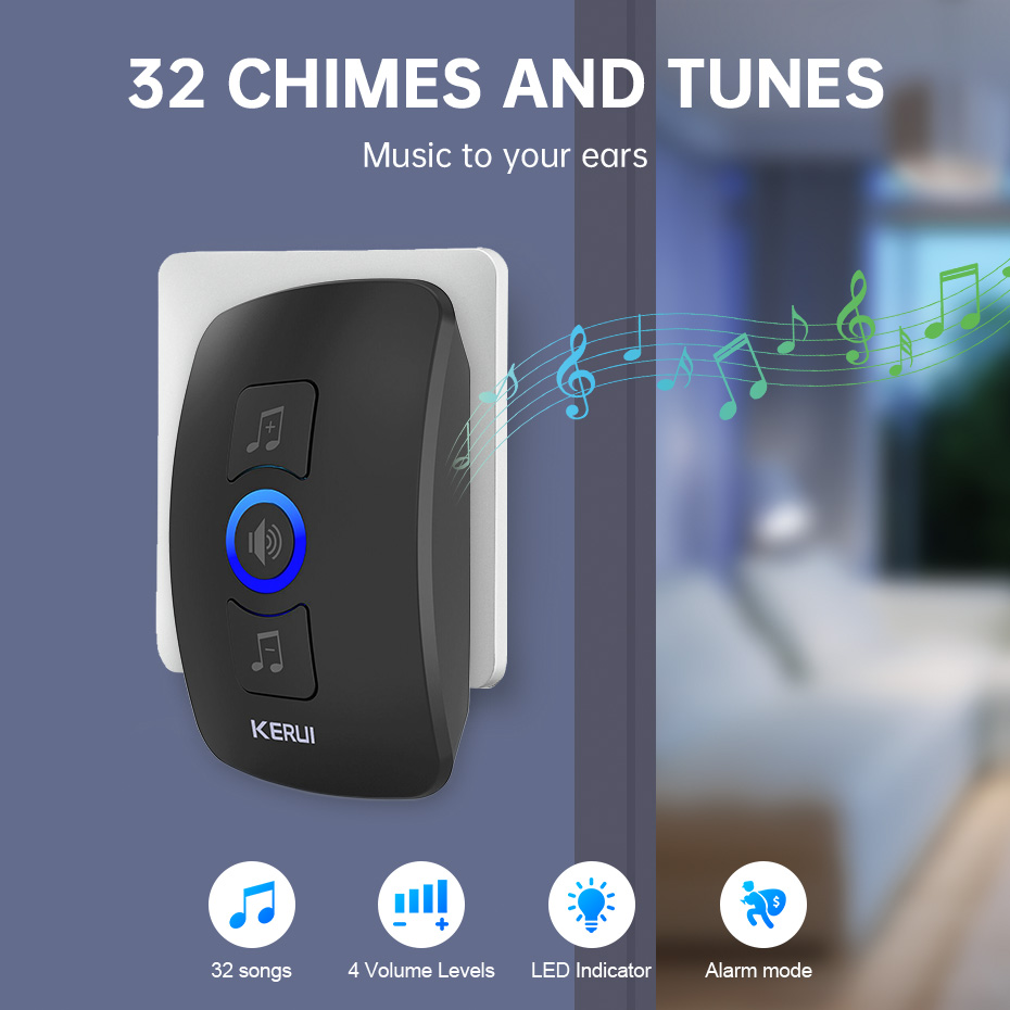 KERUI M525 Door Bell Chime Kit - Smart Home Automation Diy avaliação e preço