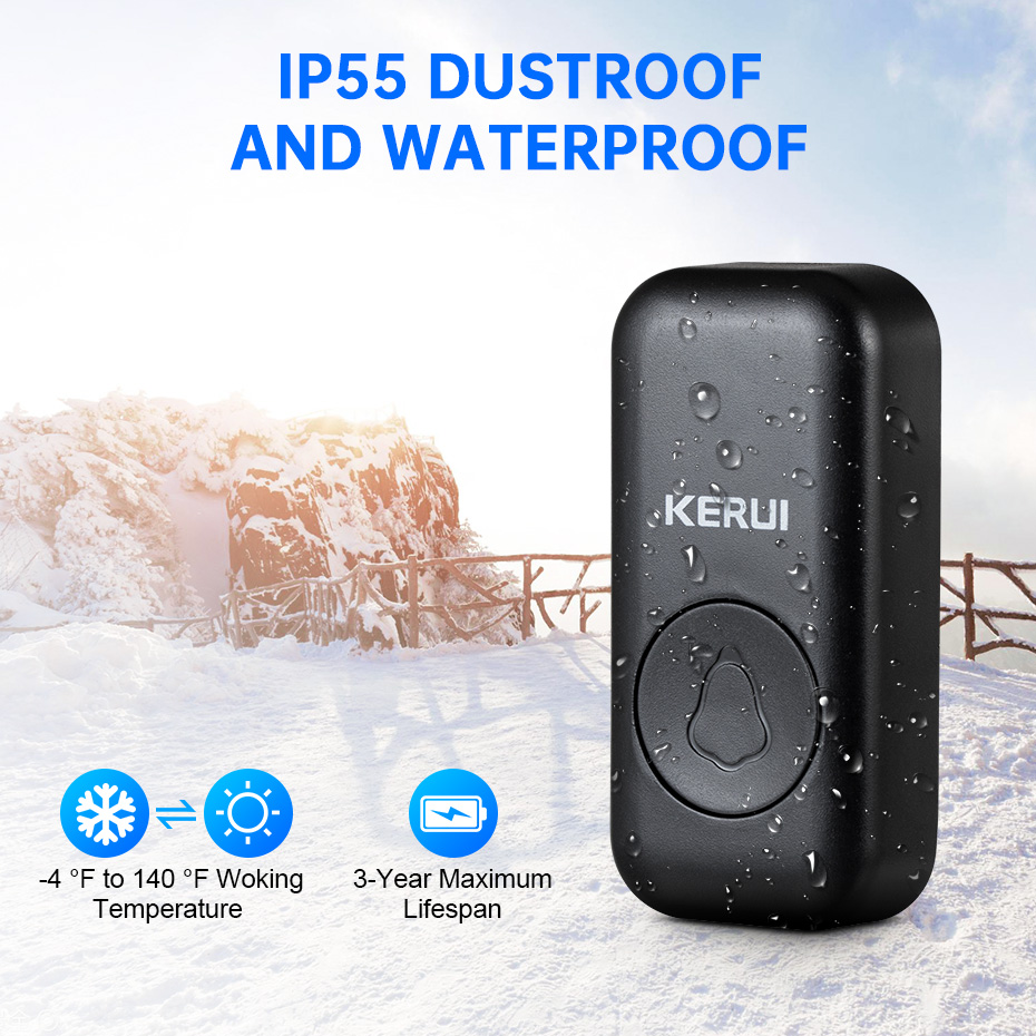 KERUI M525 Door Bell Chime Kit - Smart Home Automation Diy avaliação e preço