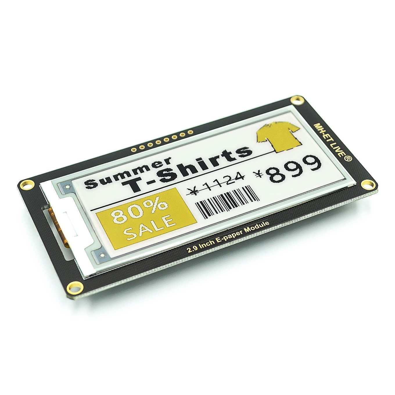 2.9 Inch Epaper Module E-paper - Display Epaper 2.9 avaliação e preço